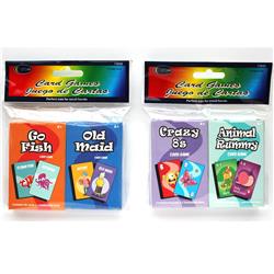 2325556 Ddi Kids Card Games, Assorted Color - Pack Of 2 - Case Of 48