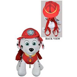 2325973 Paw Patrol Plush Backpack, Red & White - Case Of 30