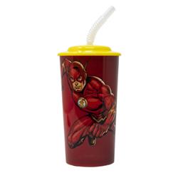 Flash 2326100 16 Oz Ddi Sports Tumbler With Straw, Red & Yellow - Case Of 180