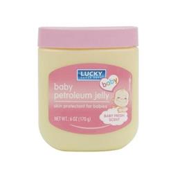 2326832 6 Oz Lucky Super Soft Pure Petroleum Jelly - Baby Fresh, Yellow & Pink - Case Of 12
