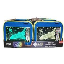 2326903 Ddi Space Led Lunch Box, Blue With Yellow - Case Of 6