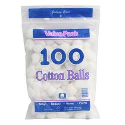 2327816 Cotton Ball Pack - 100 Count - Case Of 24