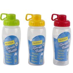 2327991 550 Ml Pac-it Fresh Sports Plastic Bottle, Assorted Color - Case Of 72