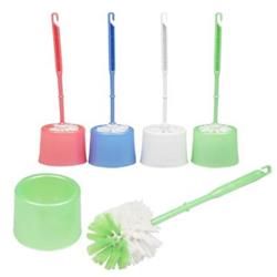2328384 Toilet Brush With Base, Assorted Color - Case Of 60