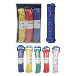 2328427 6 Mm X 30 M Rugged Rope, Assorted Color - Case Of 48