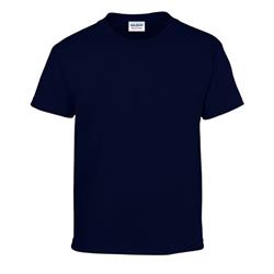 Navy First Quality Dryblend Youth T-shirt, Large - Case Of 12