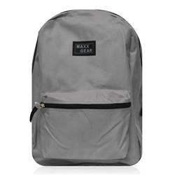 Basic Backpack, Grey - 16 In. - Case Of 24