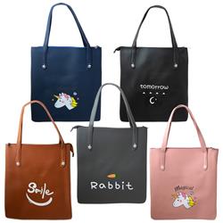 2326992 Fashion Tote Bags, 4 Assorted Prints - 14 X 12.5 In. - Case Of 24