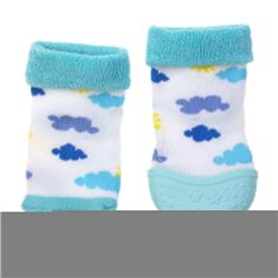 2330413 Blue Clouds Soothing Teether Sock - Case Of 16