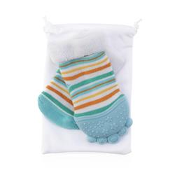 2330414 Multi Stripes Soothing Teether Sock - Case Of 16