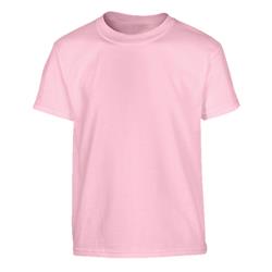 Jerzees - Heavyweight Youth T-shirt, Light Pink - Large - Case Of 12
