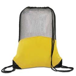 2326861 Mesh Backpack, Yellow - 14 X 18 In. - Case Of 60