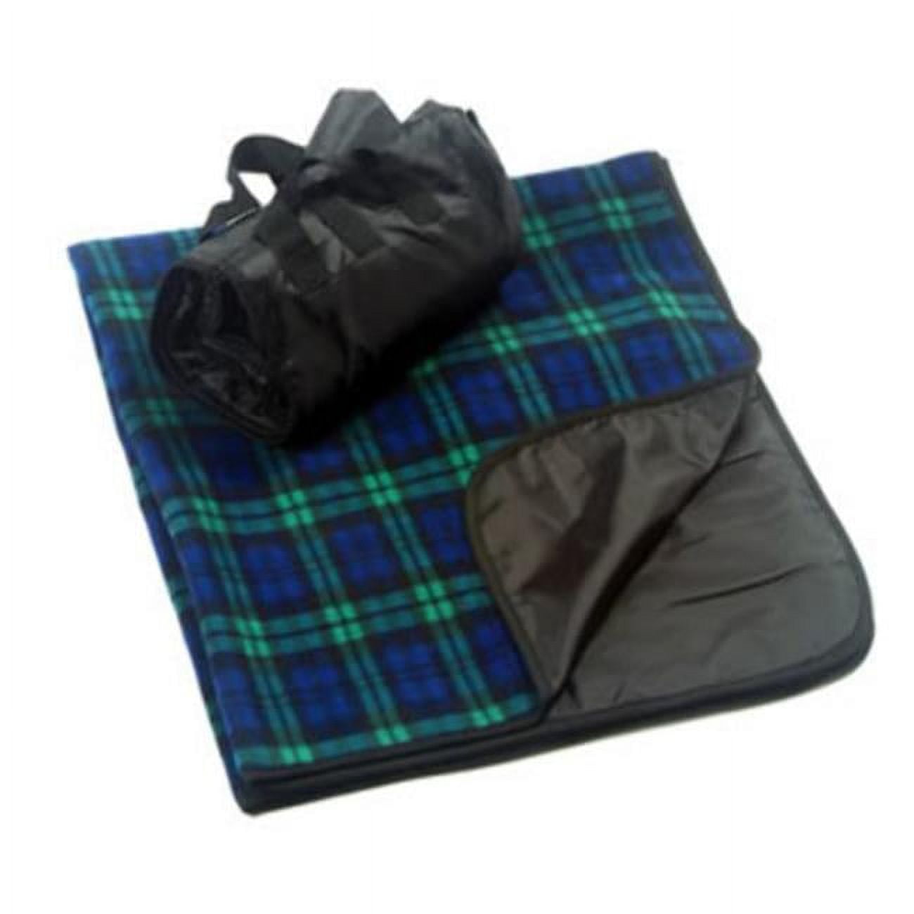 2327042 50 X 60 In. Waterproof Outdoor & Picnic Blankets, Blackwatch - Case Of 24