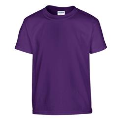 Mill Graded Gildan Irregular - I1800b Youth T-shirt, Purple - Small - Case Of 12