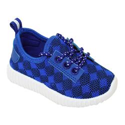 2327035 Ddi Youth Diamond Knit Sneaker, Blue - Case Of 9