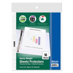 Bazic 2330550 Ddi Heavy Weight Top Loading Sheet Protectors - Case Of 24