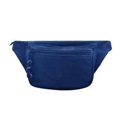2325919 Ddi Deluxe 3 Pockets Fanny Pack, Blue - Case Of 72