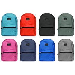 16 In. Ddi Basic Backpack, 8 Assorted Color - Case Of 24