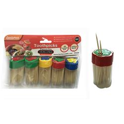 2330999 2.75 X 1.5 In. Toothpick Dispenser Set - 5 Piece - 150 Count - Case Of 96
