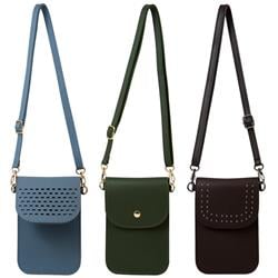 2329232 7 In. Ddi Womens Crossbody Mobile Bag, Assorted Color - Case Of 24