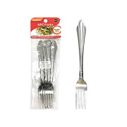 Familymaid 2326737 8 In. Ddi Stainless-steel Forks, Silver - 6 Piece - Case Of 24