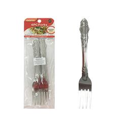 Familymaid 2326909 8 In. Ddi Forks, Silver - Pack Of 6 - Case Of 24