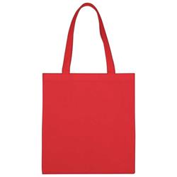 Non-woven Recycled Shopping Tote, Red - Case Of 240