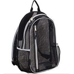 2326717 17 In. Ddi Mesh Active Backpack, Black - Case Of 12