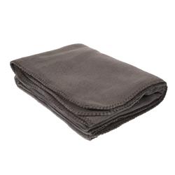 45 X 60 In.trail Worthy Fleece Blanket & Storage Bag, Grey - Case Of 20