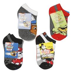 Mickey Ninja Turtles Paw Patrol Socks, Multicolor - Case Of 144