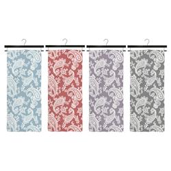 2333657 50 X 70 In. Flora Deluxe Ultra Plush Flannel Throws - Rose, Case Of 12