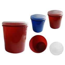 2325513 Jumbo Plastic Container With Lid, Case Of 12