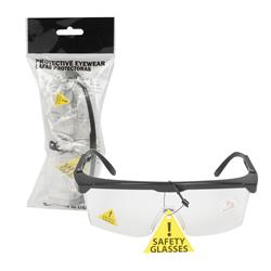 2332822 Clear Plastic Safety Glasses, Case Of 48