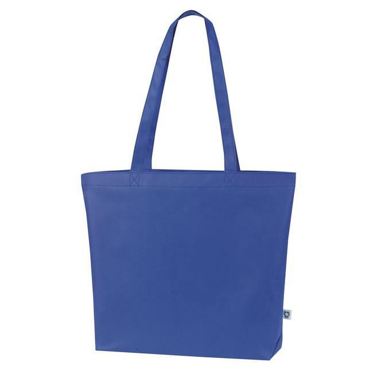 2333882 Jumbo Shopping Tote Bag - Blue, Case Of 100