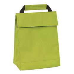 Back To Basics 600 Denier Lunch Bag - Chartreuse, Case Of 50