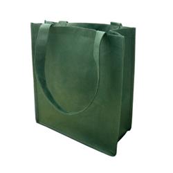 2333785 100 G Non-woven Recycled Shopping Tote - Dark Green, Case Of 120