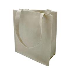 100 G Non-woven Recycled Shopping Tote - Natural, Case Of 120