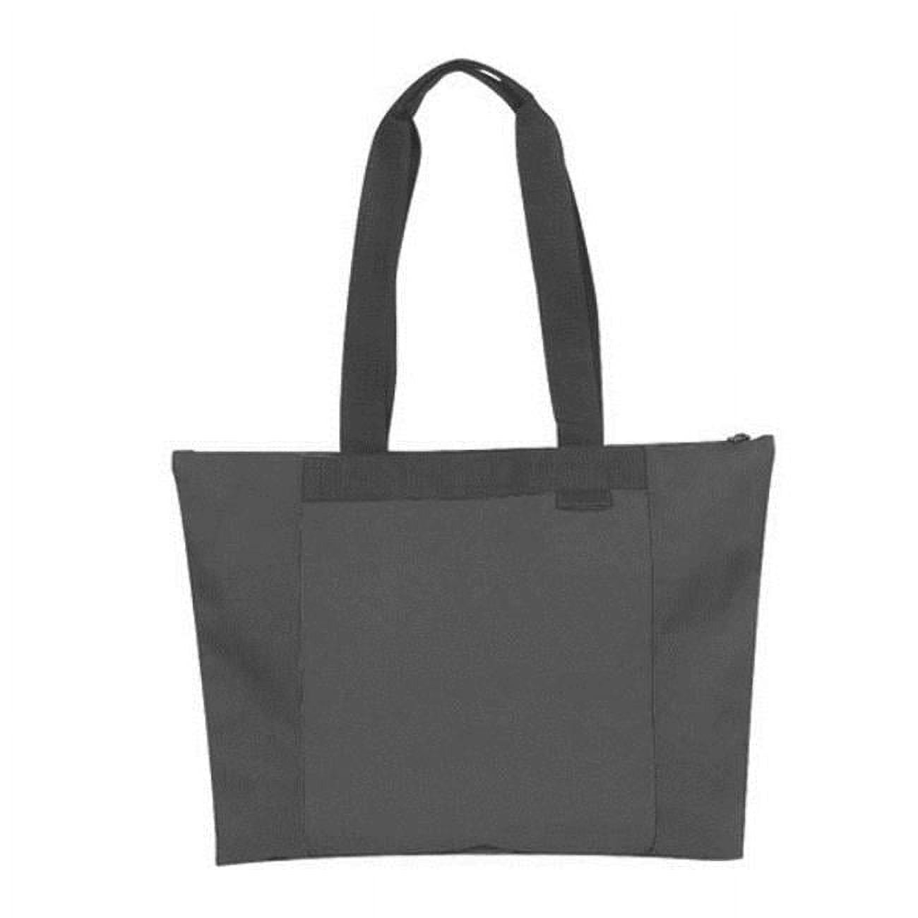 2333790 Poly Zippered Tote Bag - Black, Case Of 48