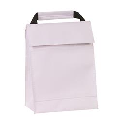 Back To Basics 600 Denier Lunch Bag - White, Case Of 50