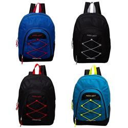 2333983 18 In. Classic Bungee Sport Backpack - Assorted Color, Case Of 24
