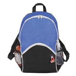 2333742 16 In. Classic Blue Backpack With 2 Side Mesh Pockets, Case Of 25