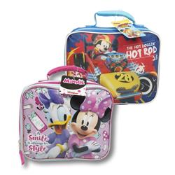 2332392 Disney Micky & Minnie Rectangular Lunch Bag - Assorted Color, Case Of 6