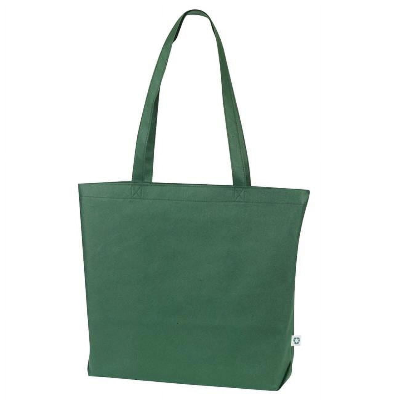 2333880 Jumbo Shopping Tote Bag - Green, Case Of 100
