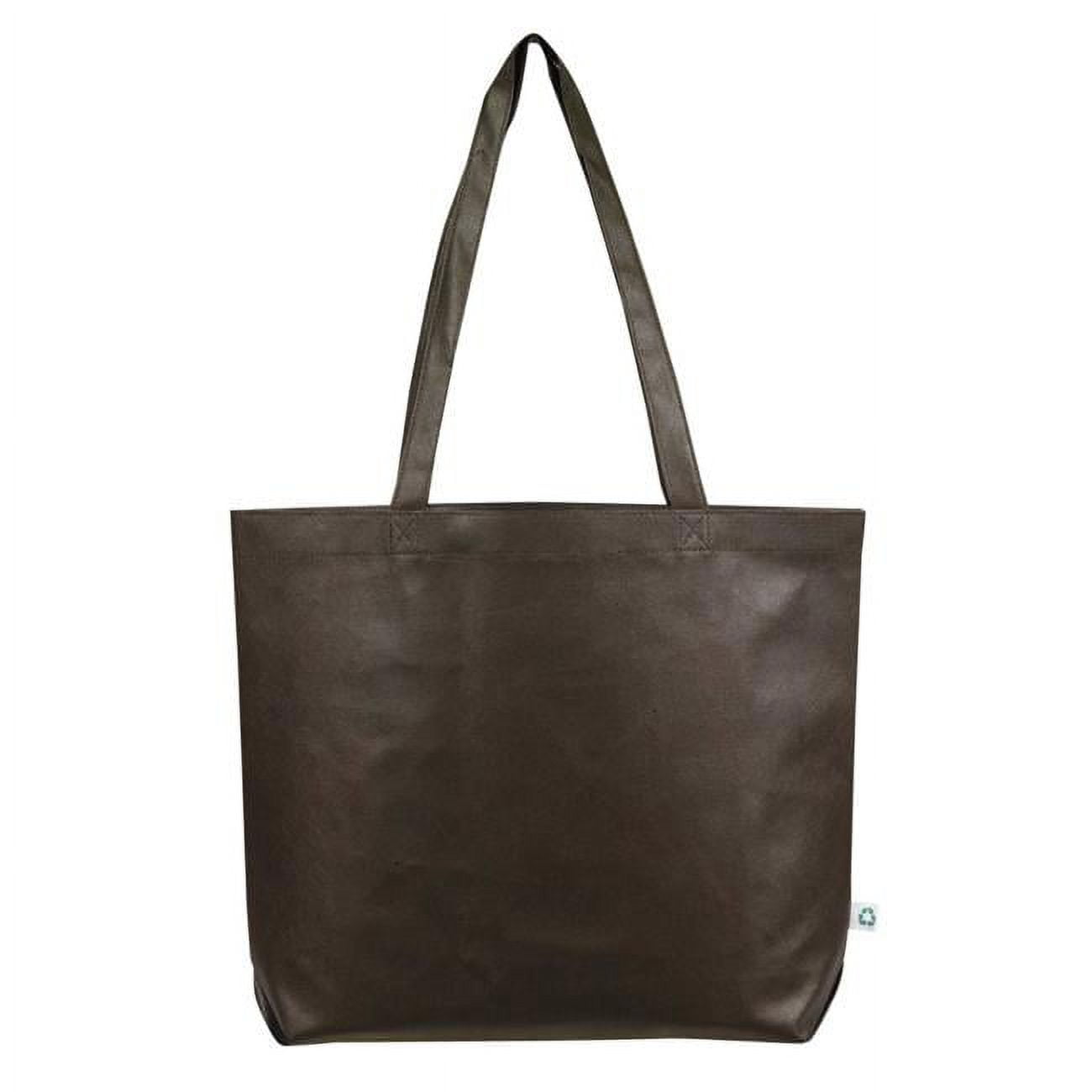 2333881 Jumbo Shopping Tote Bag - Brown, Case Of 100