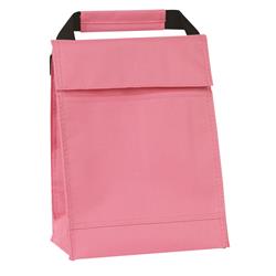 2333886 Back To Basics 600 Denier Lunch Bag - Pink, Case Of 50