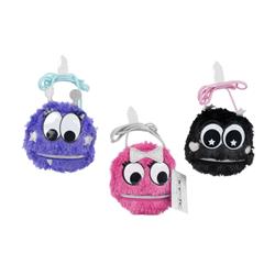 Girls Plush Cross Body Purse - Assorted Color, Case Of 12