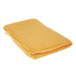 45 X 60 In. Trailworthy Fleece Blanket & Storage Bag - Gold, Case Of 20