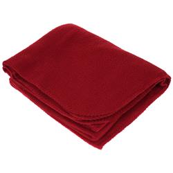 45 X 60 In. Trailworthy Fleece Blanket & Storage Bag - Burgundy, Case Of 20