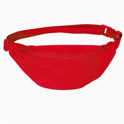 2333782 Polyester One Pocket Fanny Pack - Red, Case Of 72