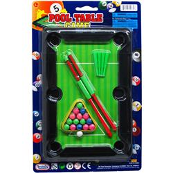 7 X 11 In. Pool Table Play Set - Case Of 48